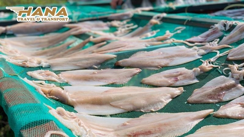 Mực Một Nắng Đà Nẵng vị ngon độc đáo từ biển cả