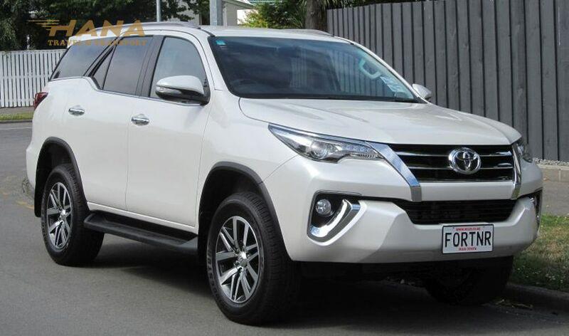 Dịch vụ cho thuê xe 7 chỗ Fortuner tại Đà Nẵng với nhiều mức giá khác