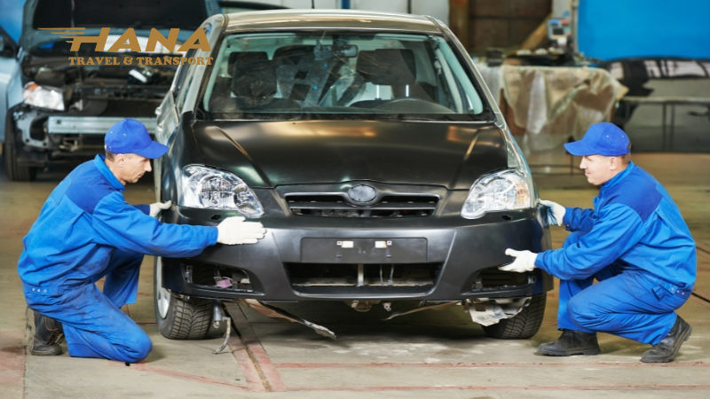 Điều khoản bảo hiểm sữa chữa xe khi gặp sự cố