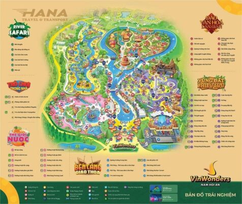 Chi Tiết Bản Đồ Vinpearl Nam Hội An 2026