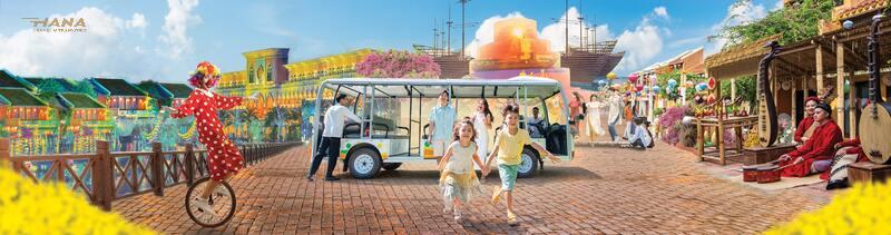 Trạm xe điện (Buggy) và các điểm hỗ trợ