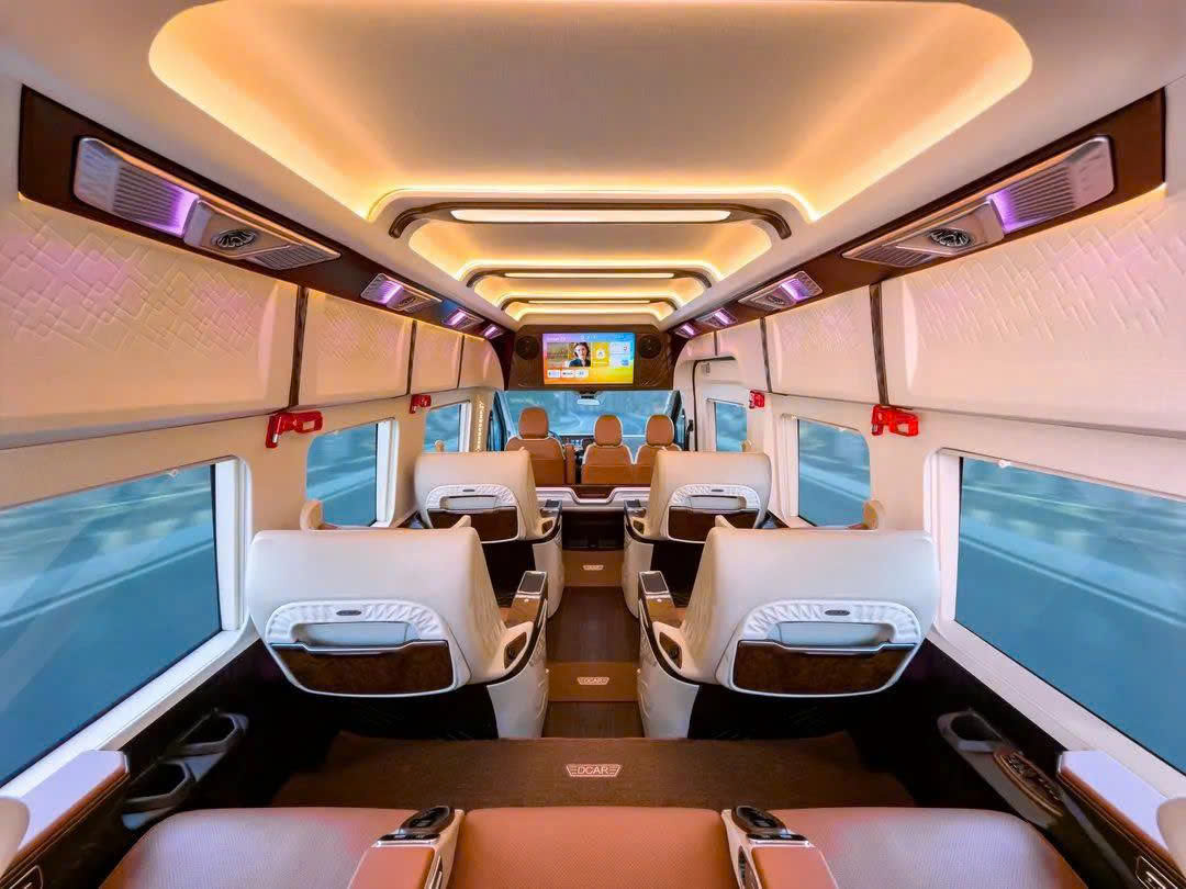 Hình ảnh xe Limousine tại Hana
